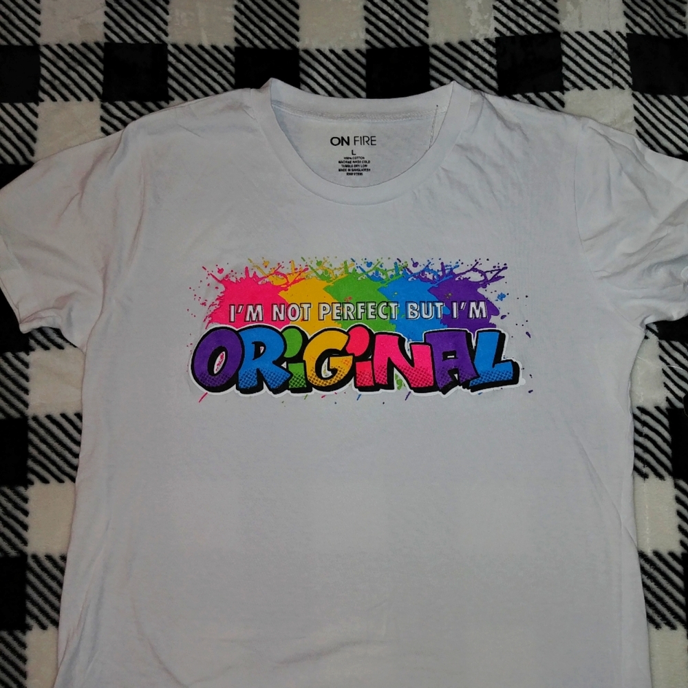 NWT- On Fire- Cop Tee- Sz L